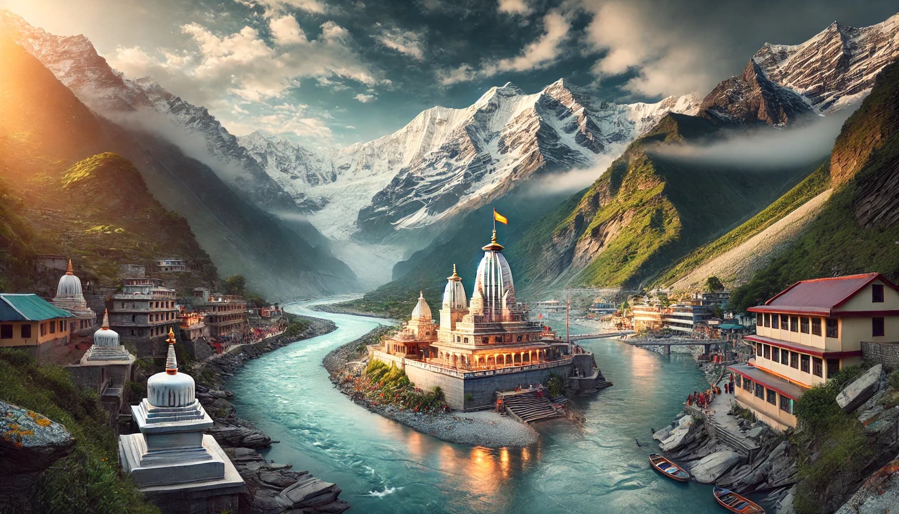 गंगोत्री—जहां से बहती है मोक्षदायिनी गंगा (Gangotri- from where the Mokshadini Ganga flows)