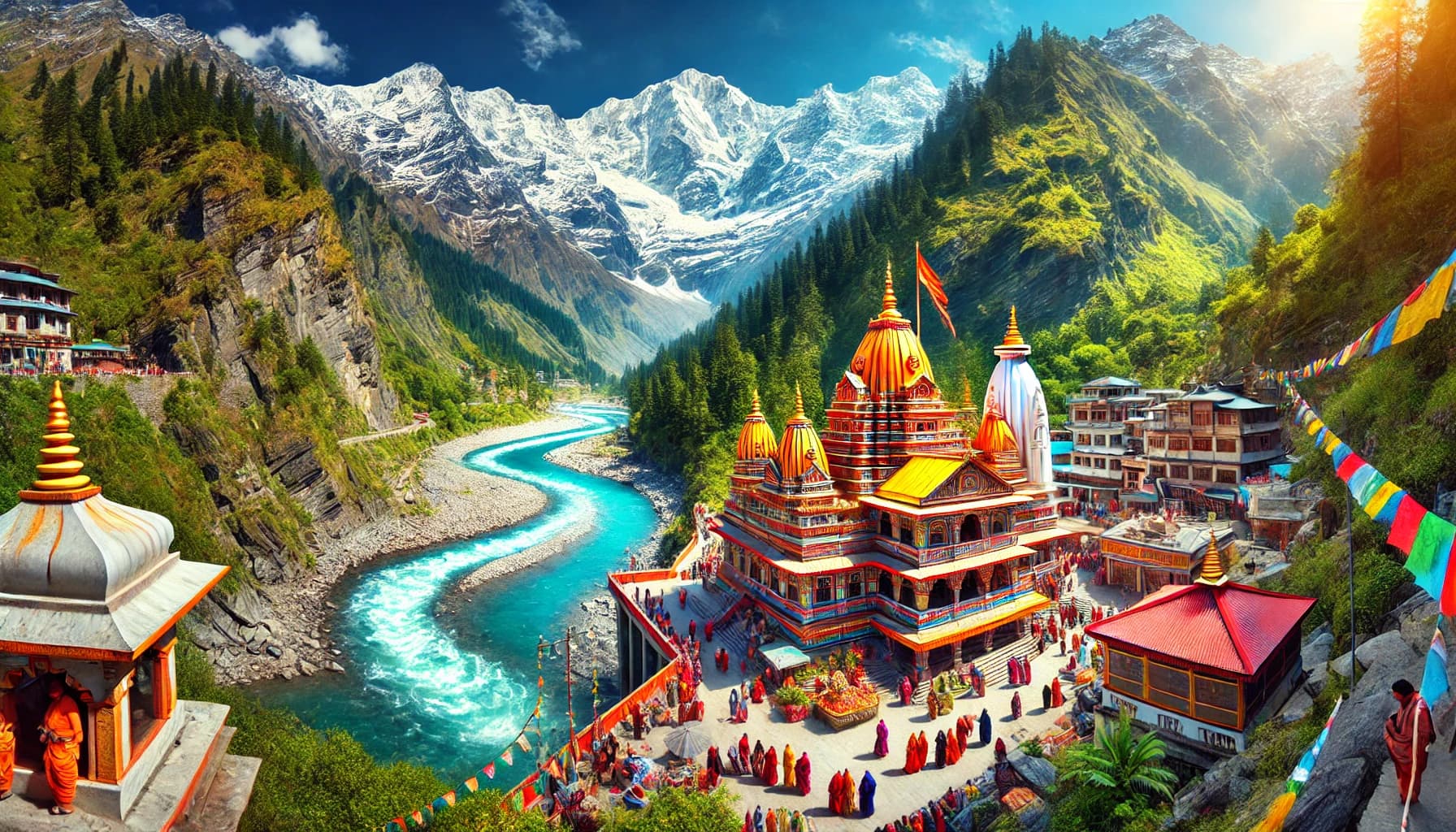 यमुनोत्री धाम: चारधाम यात्रा का पहला पड़ाव (Yamunotri Dham: The first stop of the Char Dham Yatra)